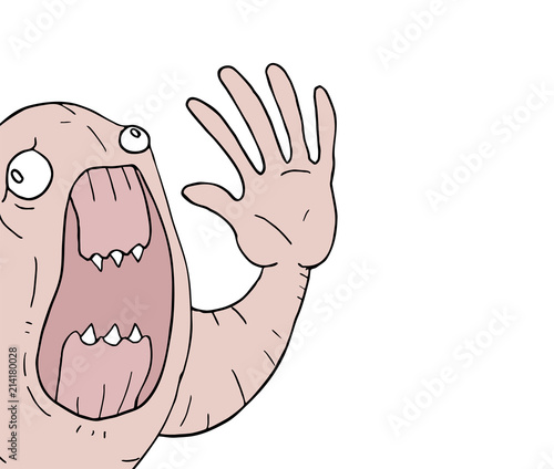 mutant monster illustration