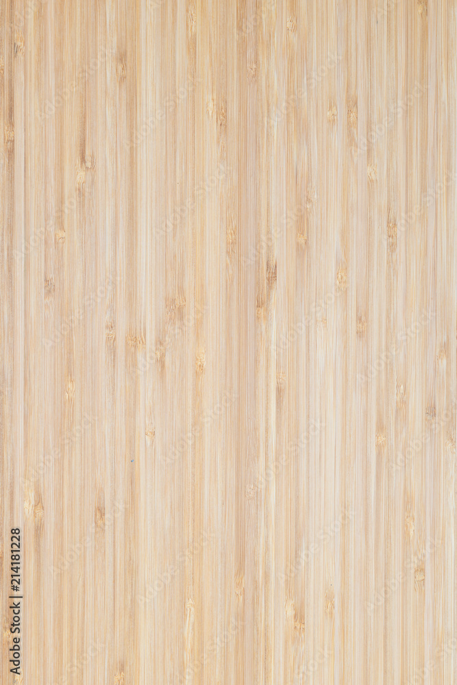 Close-up fragment of Bamboo cutting board Close-up fragment of Bamboo cutting board