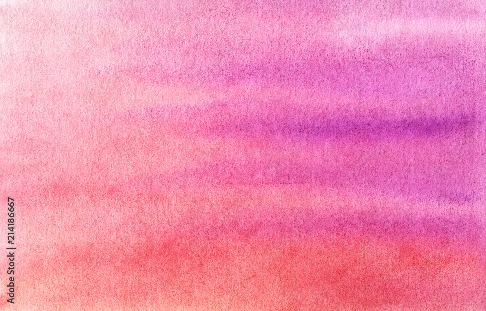 Fototapeta premium Wet painted watercolor gradient
