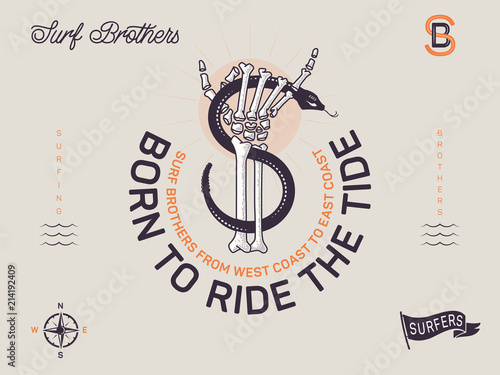 Born to ride the tide