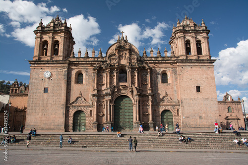 Peru Travel Cuzco Plaza and Church
