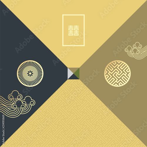 Korean traditional background & banner