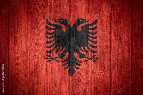 Fotografie Albania flag