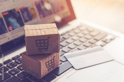 Fotografía Shopping online