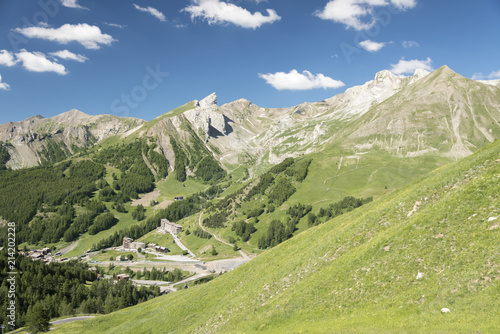  La Foux d'Allos in summer