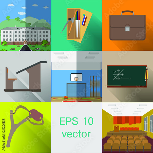 School and subjects for school