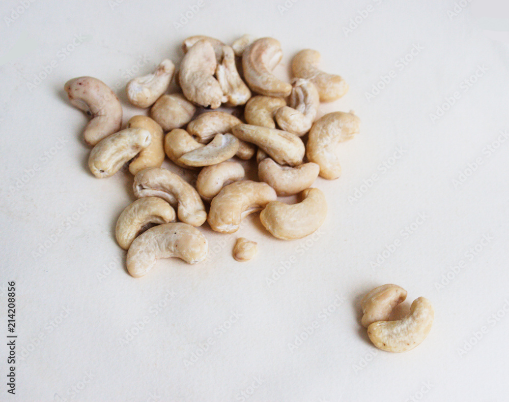 Cashew. View from above, candid. Cashew. View from above, candid.