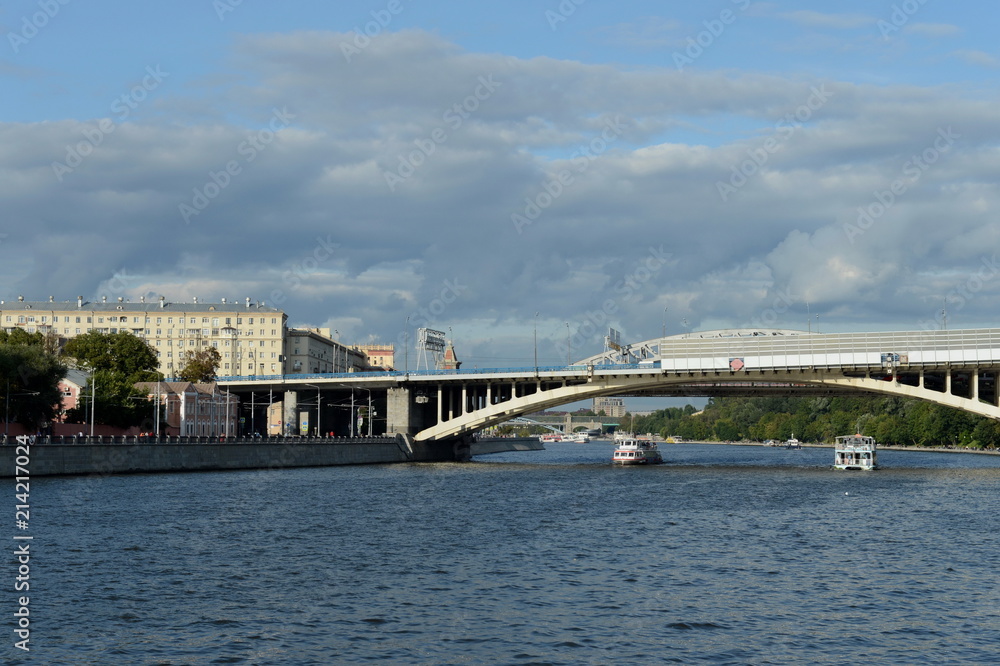 Novoandreevsky Bridge across the Moscow River