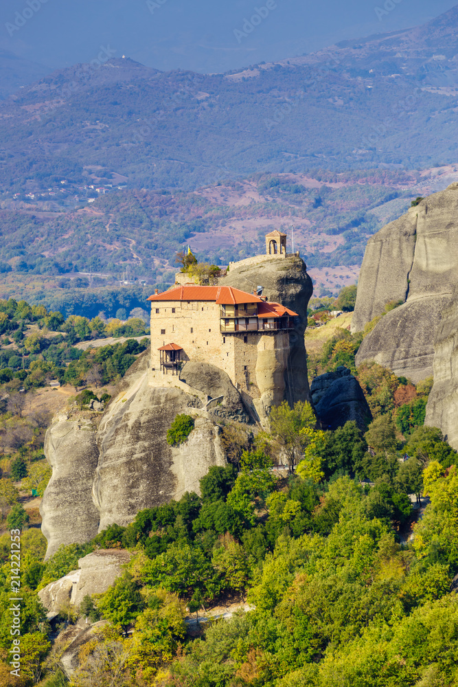 Monastery of St. Nicholas Anapausas in Meteora, Greece