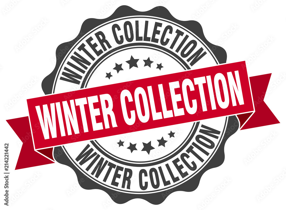 winter collection stamp. sign. seal winter collection stamp. sign. seal