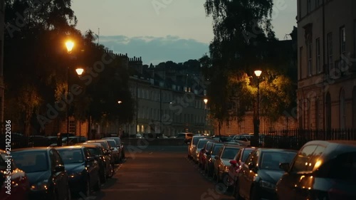City of Bath - England at night