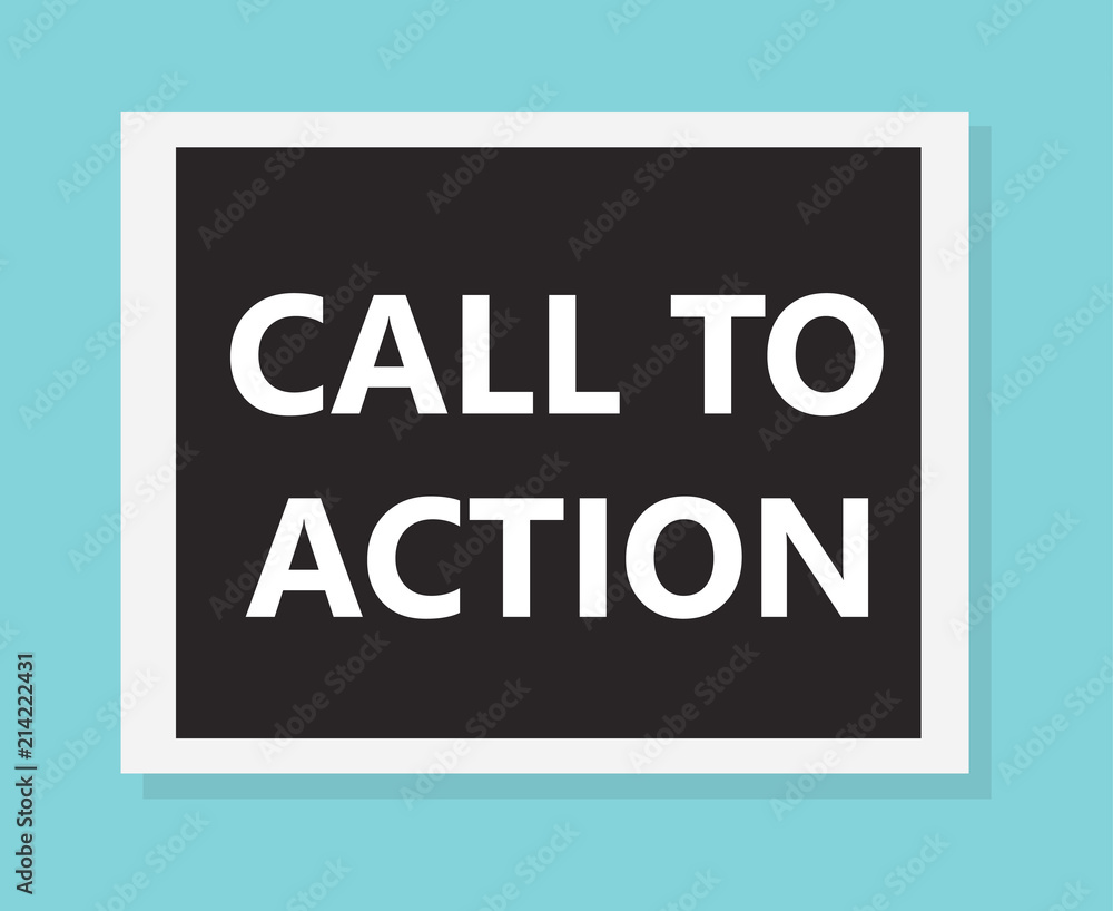 Call To Action concept- vector illustration Call To Action concept- vector illustration