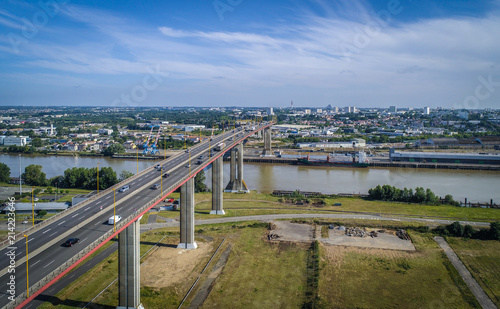 Pont de Cheviré à Nantes