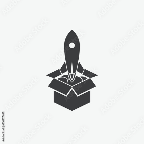 Product Launch Startup Vector Icon