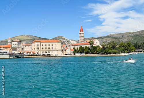 Mediterranean sea at Trogir in Croatia
