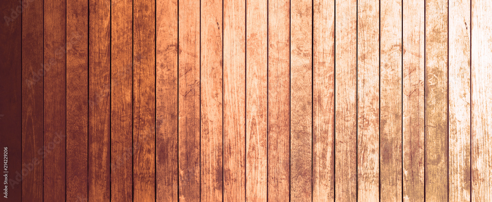 Fototapeta premium lamelles de bois vintage grunge marron