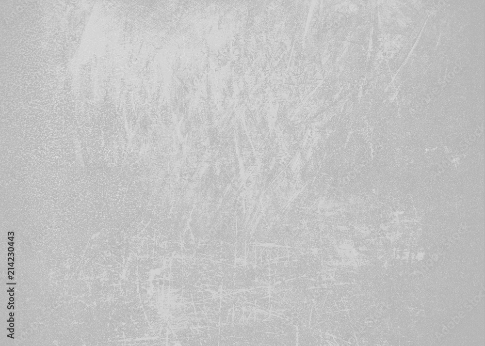 Naklejka premium Gray abstract monochrome textured background with spots of paint. The effect of plastering an old wall