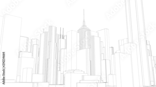 3D Sketch City