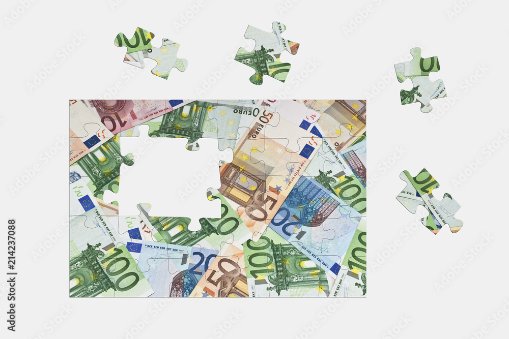 Fototapeta premium Europäische Währung