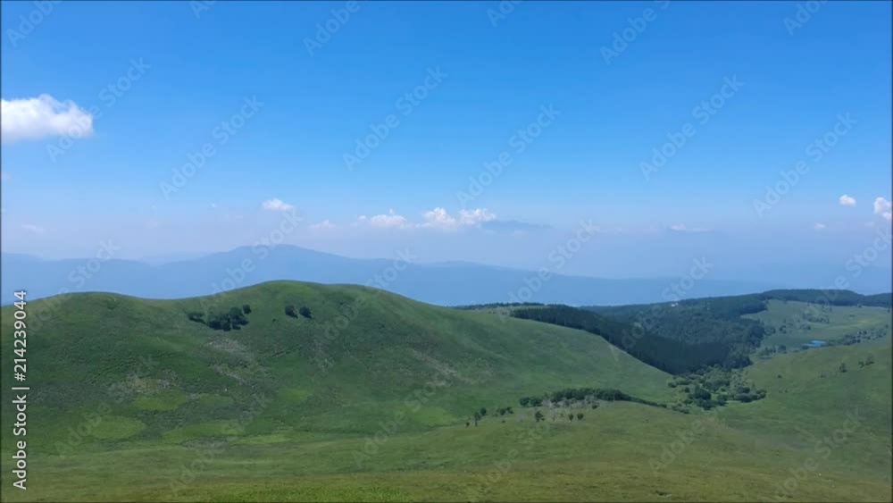 夏の霧ヶ峰高原 夏の霧ヶ峰高原