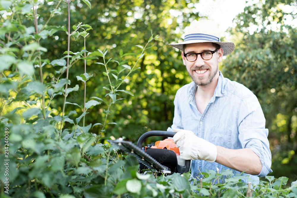 Obraz premium Freude an der Gartenarbeit 