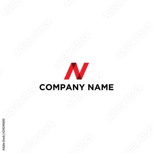 N initial logo