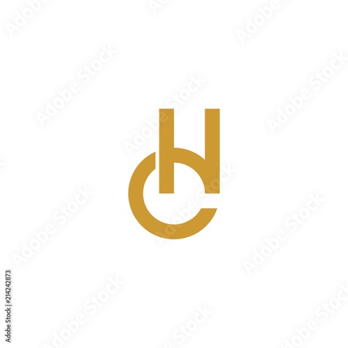 CH letter initial logo.