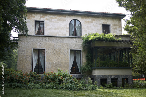 Bilde på lerret Milan, Italy - July 12, 2018 : View of Villa Necchi Campiglio by Piero Portalupp