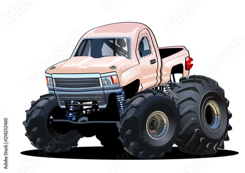 Cartoon Monster Truck