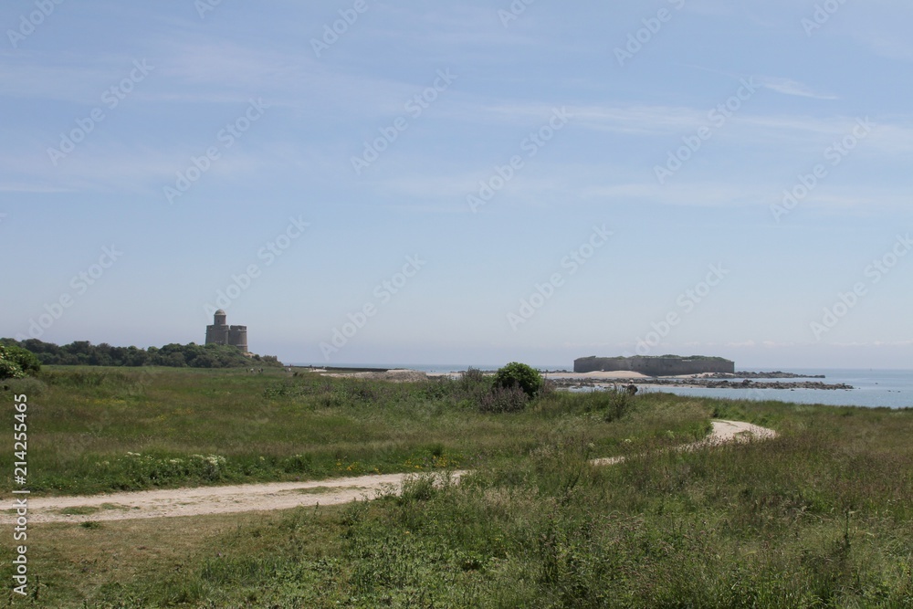 L'île de Tatihou et les fortifications de Vauban dans le cotentin,Manche,Normandie, L'île de Tatihou et les fortifications de Vauban dans le cotentin,Manche,Normandie,