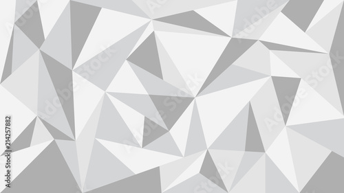 Gray tone polygon abstract background