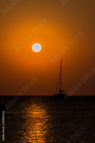 boat at sea