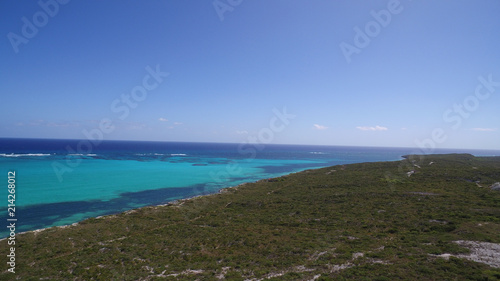 Series of aerial pictures from Turks and Caicos Islands