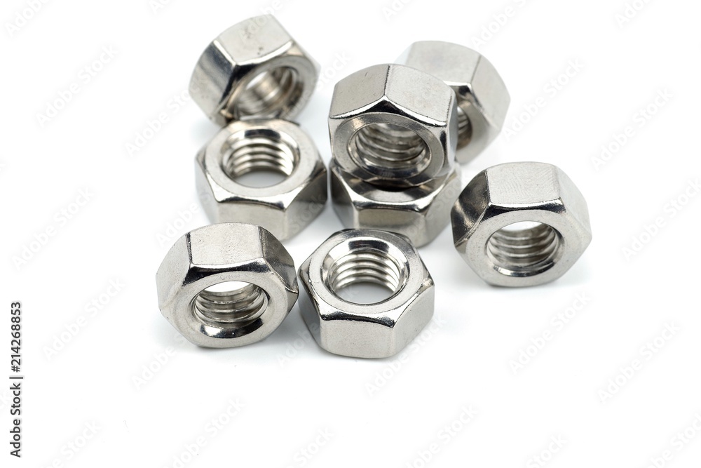 Stainless steel nut for mechanical work Stainless steel nut for mechanical work