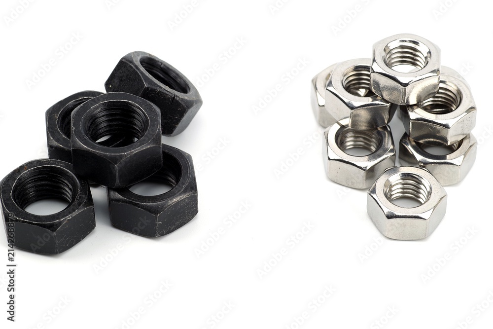Stainless steel nut for mechanical work Stainless steel nut for mechanical work