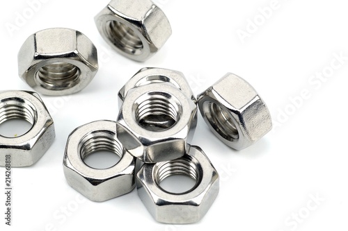 Stainless steel nut for mechanical work