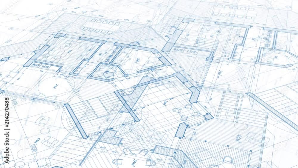 Architecture design: blueprint plan - vector illustration of a plan modern residential building / technology, industry, business concept illustration: real estate, building, construction, architecture Architecture design: blueprint plan - vector illustration of a plan modern residential building / technology, industry, business concept illustration: real estate, building, construction, architecture