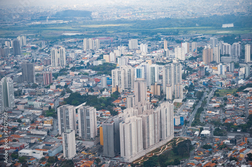 Aerial view of San Pablo city