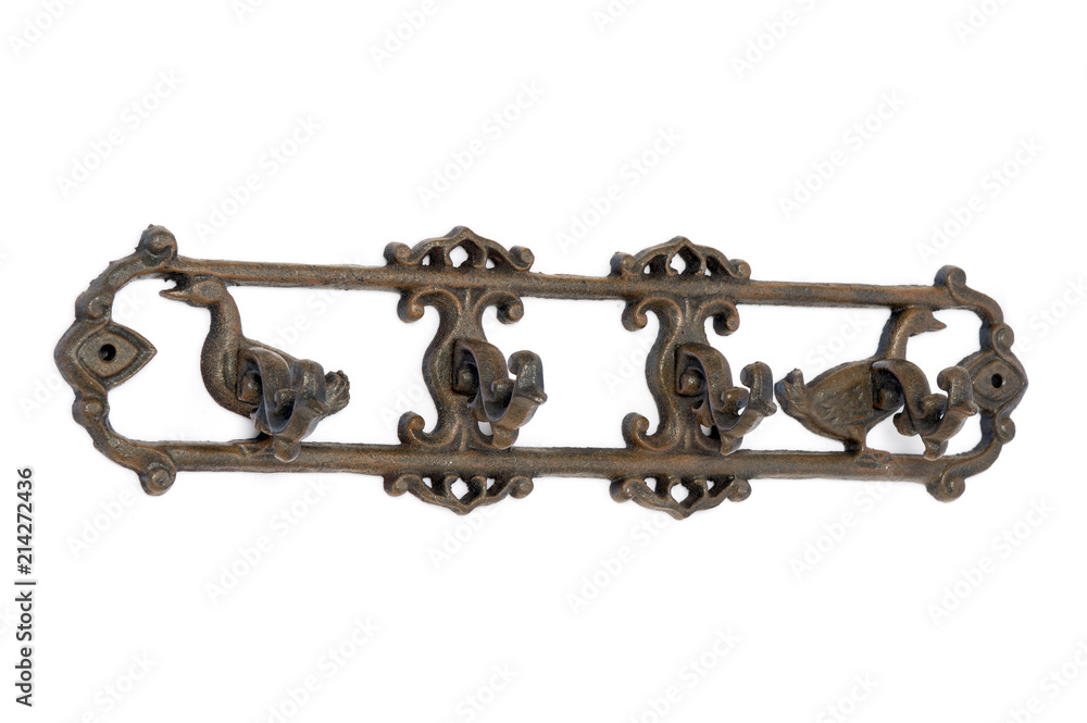 Antique metal hanger. Antique metal hanger.