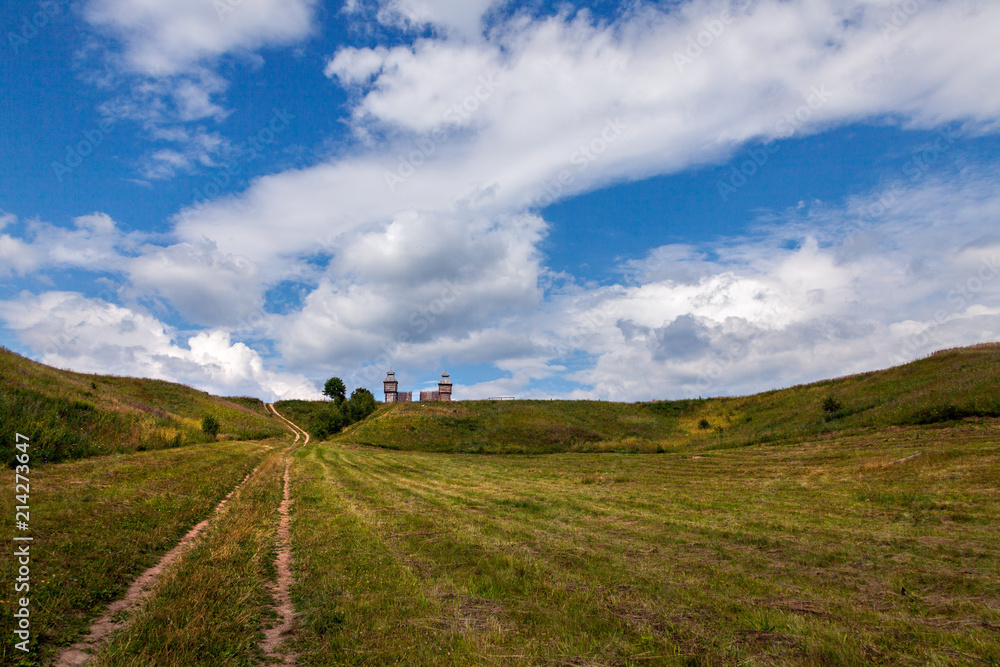 Fototapeta premium Russian field. Kostroma. Russia.