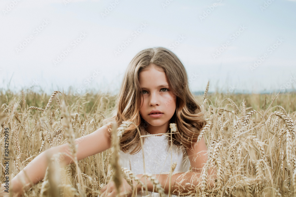 A beautiful summer day. Young fashion model A beautiful summer day. Young fashion model