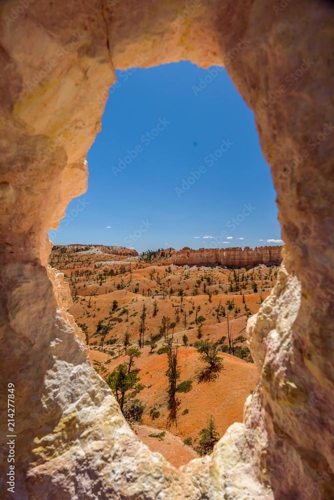 Bryce Canyon National Park window view