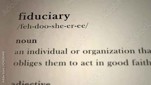 Fiduciary Definition