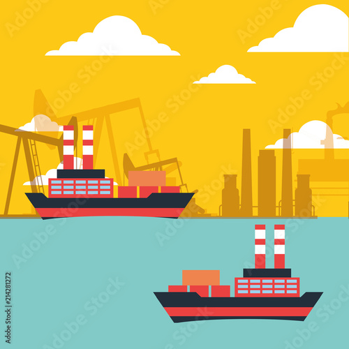 gas oil tanker ships transport chemical industry