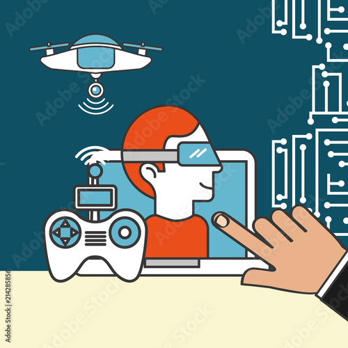 drone technology futuristic