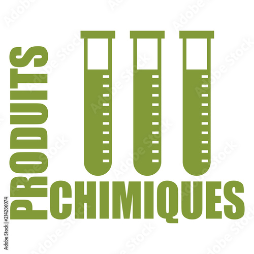 Logo produits chimiques.