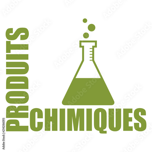 Logo produits chimiques.