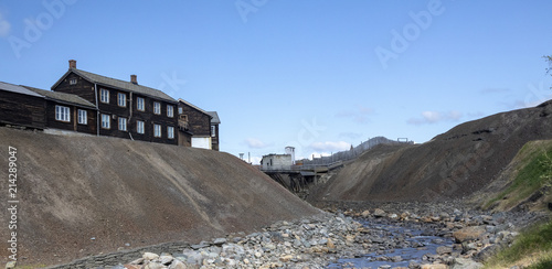 Old building -  Roeros area is well-known for its copper mines -Norway photo