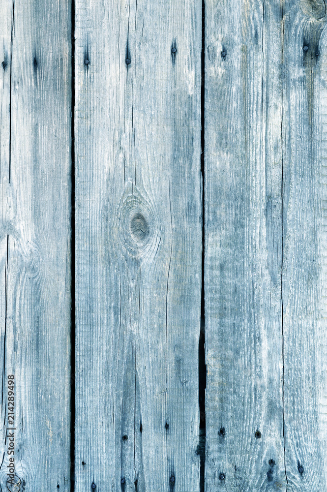 Light blue wooden background. Planks background. Light blue wooden background. Planks background.