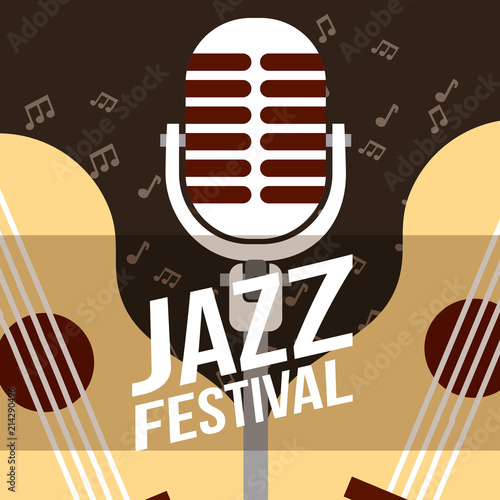 Photography jazz festival poster